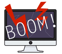 Hipster Hacker sticker #12163426