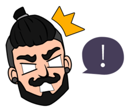 Hipster Hacker sticker #12163439