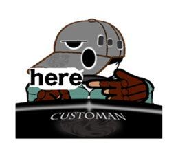 V-custom MAN sticker #12163720