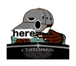 V-custom MAN sticker #12163720