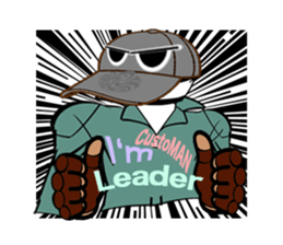 V-custom MAN sticker #12163741