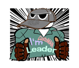 V-custom MAN sticker #12163741