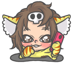 Cat person story.Love HIROSHIMA ver. sticker #12163752