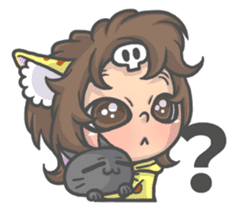 Cat person story.Love HIROSHIMA ver. sticker #12163756