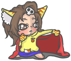 Cat person story.Love HIROSHIMA ver. sticker #12163768