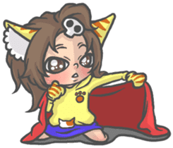 Cat person story.Love HIROSHIMA ver. sticker #12163768