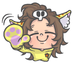 Cat person story.Love HIROSHIMA ver. sticker #12163769