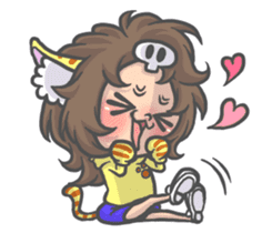 Cat person story.Love HIROSHIMA ver. sticker #12163770