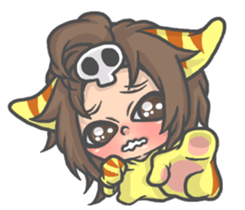 Cat person story.Love HIROSHIMA ver. sticker #12163773