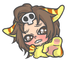 Cat person story.Love HIROSHIMA ver. sticker #12163773