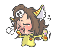 Cat person story.Love HIROSHIMA ver. sticker #12163775