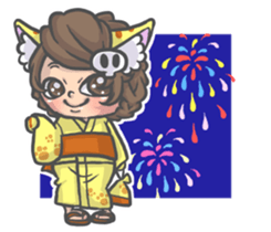 Cat person story.Love HIROSHIMA ver. sticker #12163787