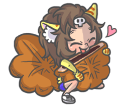 Cat person story.Love HIROSHIMA ver. sticker #12163789