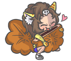 Cat person story.Love HIROSHIMA ver. sticker #12163789