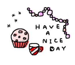 Polite,Honorific,Nice girls,Big letters sticker #12163892