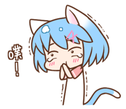 Nekonyaa - Nekokuni sticker #12164073