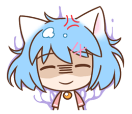 Nekonyaa - Nekokuni sticker #12164077