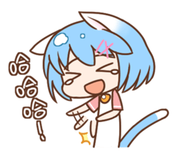 Nekonyaa - Nekokuni sticker #12164087