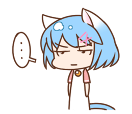 Nekonyaa - Nekokuni sticker #12164089