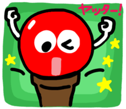 "Reaction of Kendama". sticker #12164137