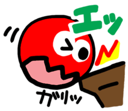 "Reaction of Kendama". sticker #12164140