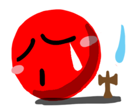 "Reaction of Kendama". sticker #12164157