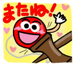 "Reaction of Kendama". sticker #12164173