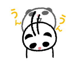 Panda was born in Osaka sticker #12164223