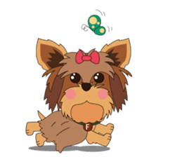 Love Dog House : Yorkshire Terrier sticker #12164344