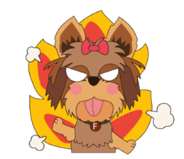 Love Dog House : Yorkshire Terrier sticker #12164348