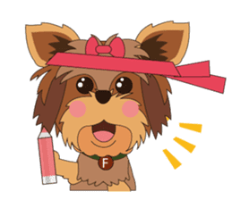 Love Dog House : Yorkshire Terrier sticker #12164357