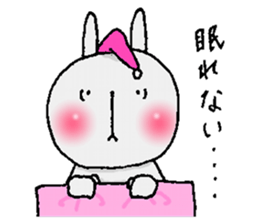 Cheeks shiny rabbit sticker #12164400