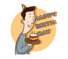 Lonely Guy sticker #12164494