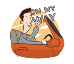 Lonely Guy sticker #12164500