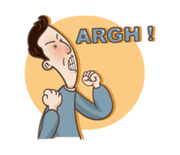 Lonely Guy sticker #12164504