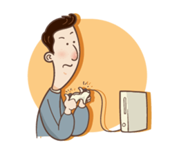 Lonely Guy sticker #12164507