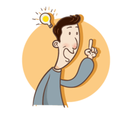 Lonely Guy sticker #12164508