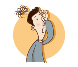 Lonely Guy sticker #12164513