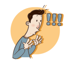 Lonely Guy sticker #12164525