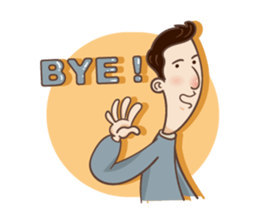 Lonely Guy sticker #12164526