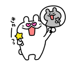 idol fan rabbit's daily sticker #12164669