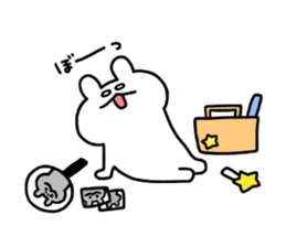 idol fan rabbit's daily sticker #12164675