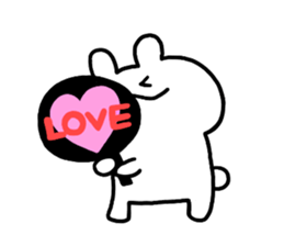 idol fan rabbit's daily sticker #12164677