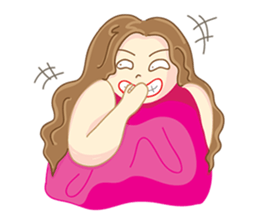 Pretty P. : Powerful Girl version3 sticker #12164696