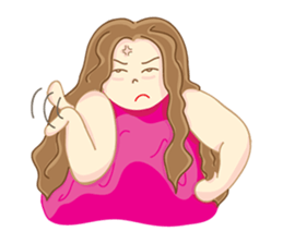 Pretty P. : Powerful Girl version3 sticker #12164704