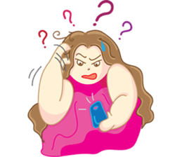 Pretty P. : Powerful Girl version3 sticker #12164706