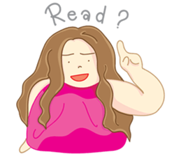 Pretty P. : Powerful Girl version3 sticker #12164707