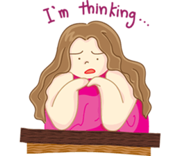 Pretty P. : Powerful Girl version3 sticker #12164708