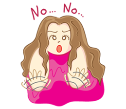 Pretty P. : Powerful Girl version3 sticker #12164711