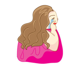 Pretty P. : Powerful Girl version3 sticker #12164725